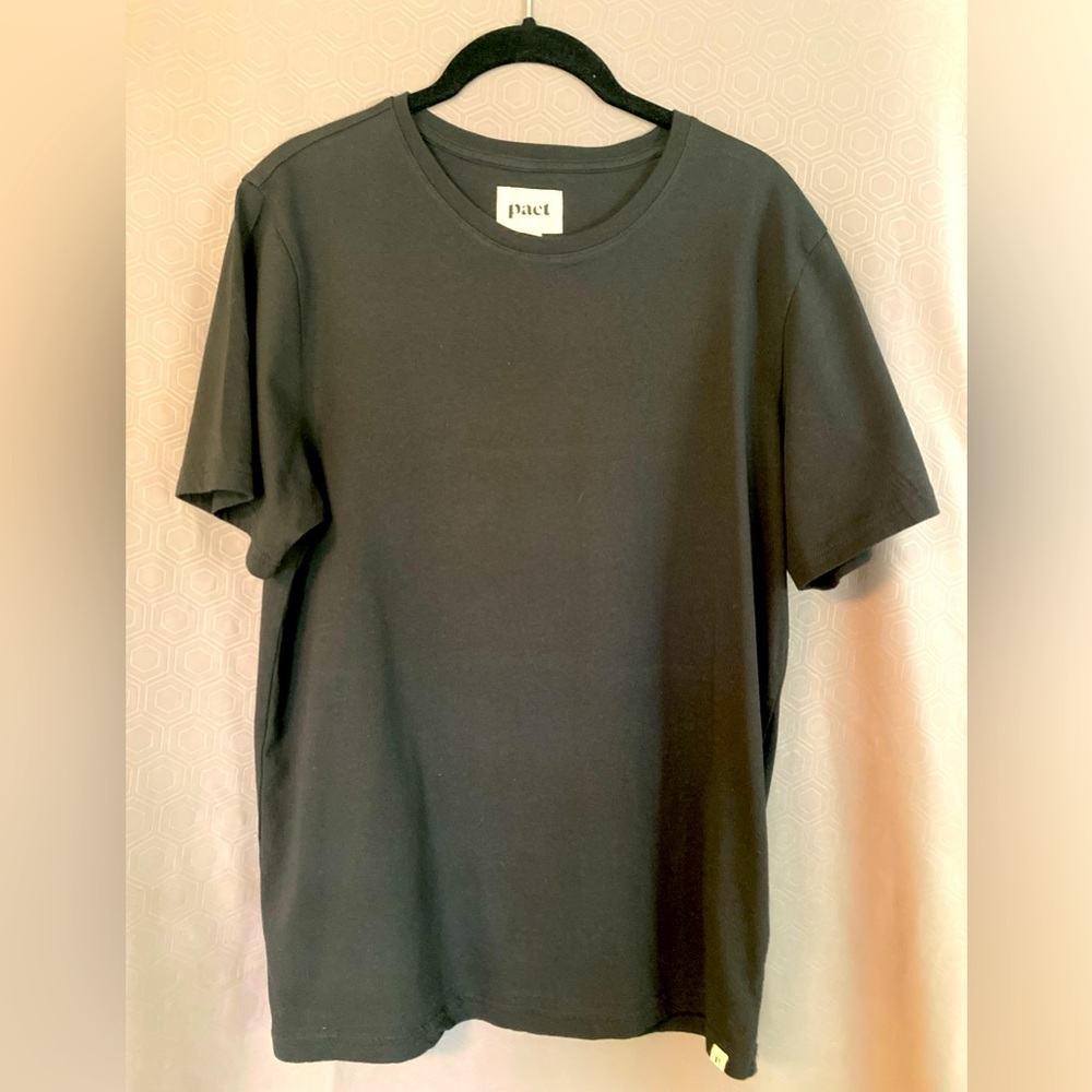 NWOT Men's Pact Black T-Shirt - Sz M